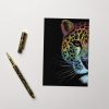 Pastel Rainbow Leopard Card (Blank Inside) - Image 2